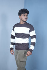 Load image into Gallery viewer, Men’s Cuttens Sweatshirt – Stylish Full Sleeve Casual Wear- Dark Grey