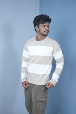 Load image into Gallery viewer, Men’s Cuttens Sweatshirt – Stylish Full Sleeve Casual Wear-Sandal