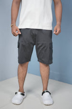 Load image into Gallery viewer, Men’s Cargo Shorts – Stylish Casual Streetwear Shorts-Black