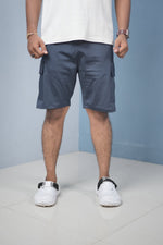 Load image into Gallery viewer, Men’s Cargo Shorts – Stylish Casual Streetwear Shorts-Navy Blue