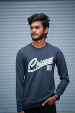 Load image into Gallery viewer, Men’s Printed Sweatshirt – Chicago Graphic Full Sleeve Casual Streetwear