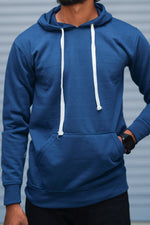 Load image into Gallery viewer, Men’s Hoodie Oversized Fit | Trending Streetwear Pullover Sweatshirt - Denim Blue