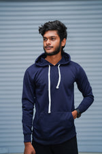 Load image into Gallery viewer, Men’s Hoodie Oversized Fit | Trending Streetwear Pullover Sweatshirt - Navy Blue