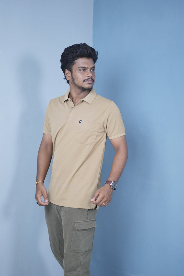 Men’s Short Sleeve Polo T-Shirt – Classic Fit Stylish Casual Wear-Sandal