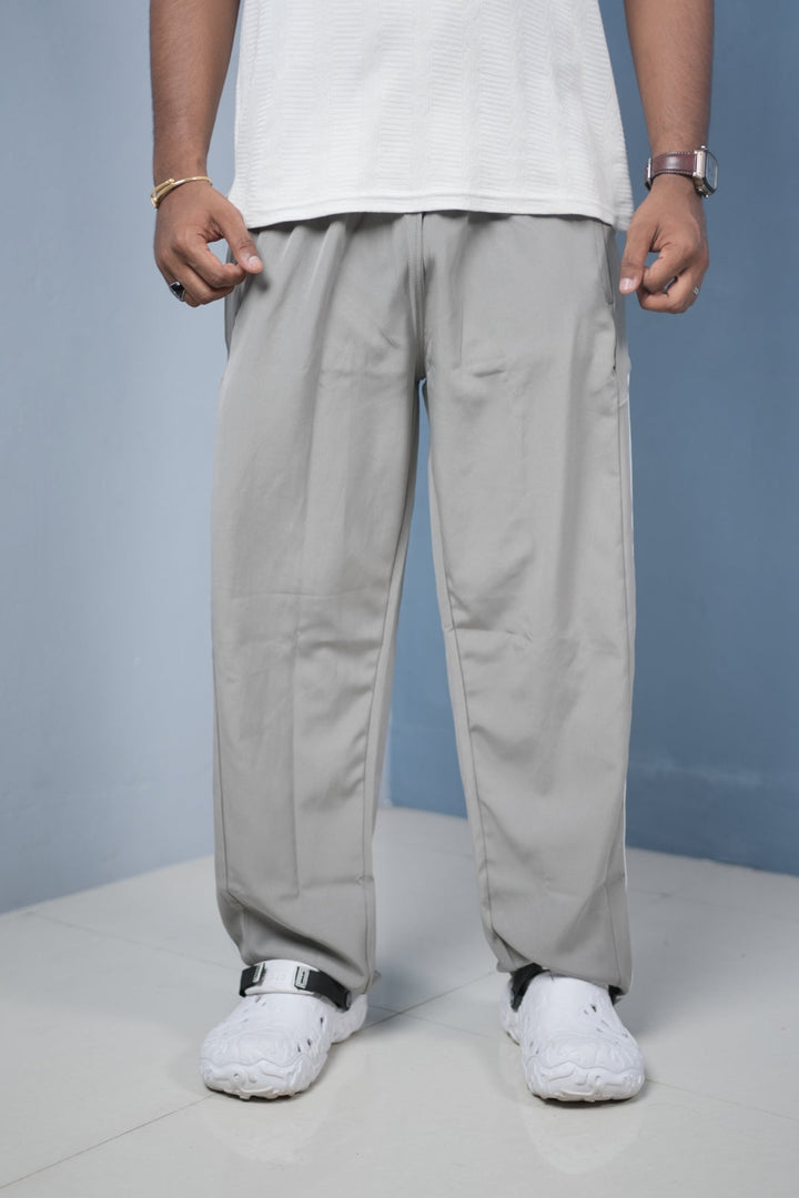 Men’s Joggers – Stylish Two Stripe Track Pants Streetwear - ASH+ white stripes