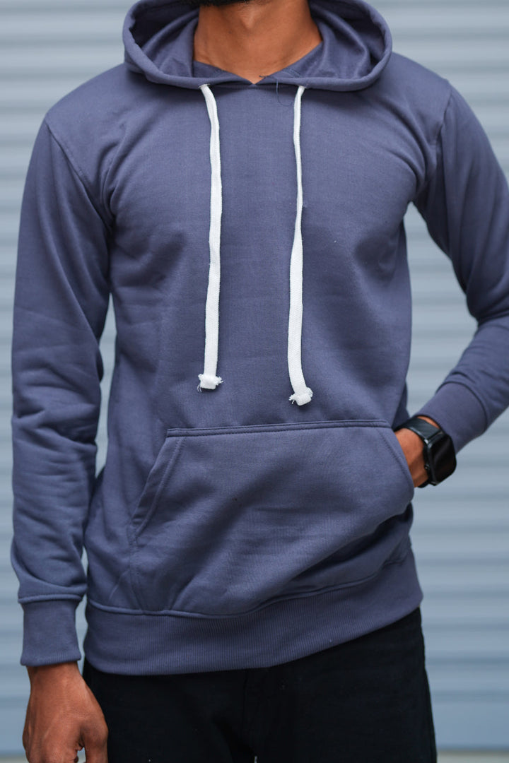 Men’s Hoodie Oversized Fit | Trending Streetwear Pullover Sweatshirt - Grey