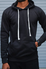 Load image into Gallery viewer, Men’s Hoodie Oversized Fit | Trending Streetwear Pullover Sweatshirt - Black